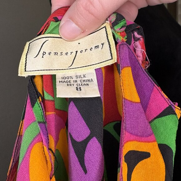 Vintage Spenser Jeremy Silk Blouse - Picture 2 of 2